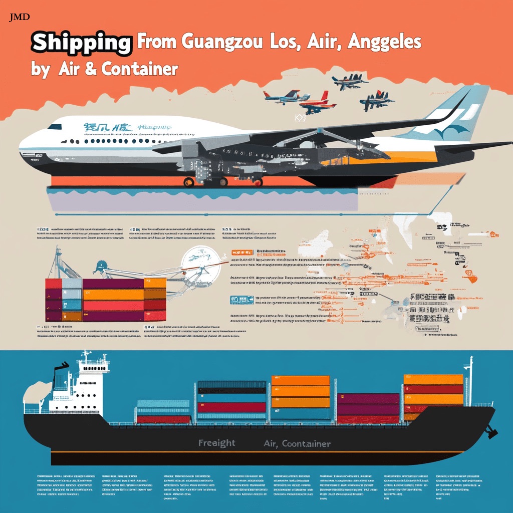 Shipping From Guangzhou To Los Angeles by Air, Sea & Container Freight