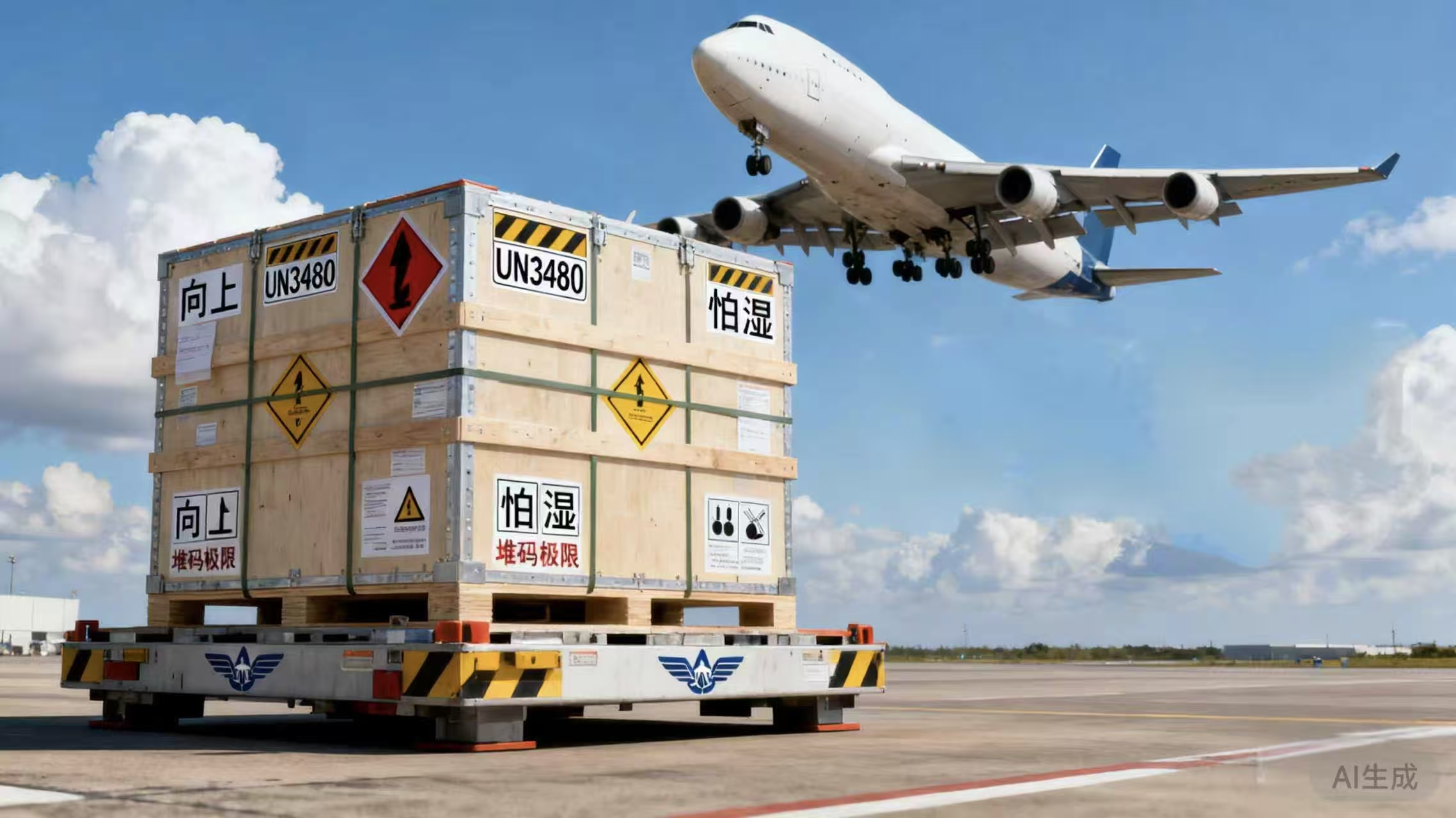 Air Freight Lithium Batteries China to UAE