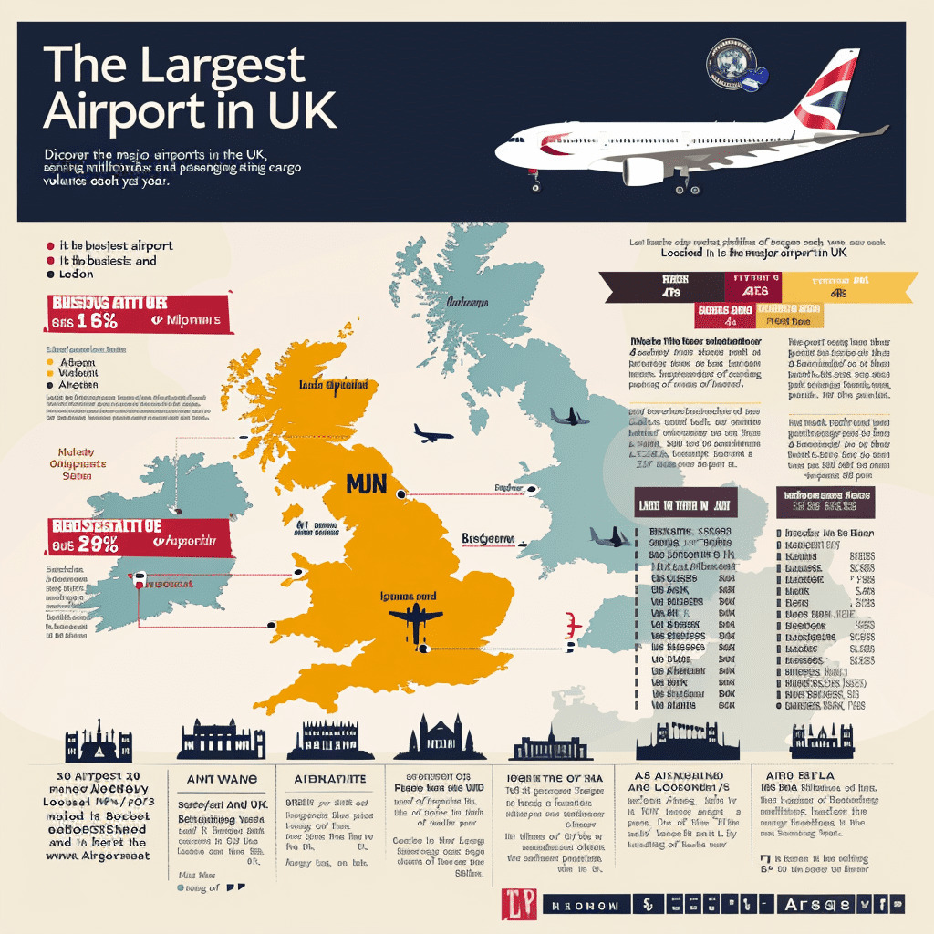 The Largest 20 Airports in UK