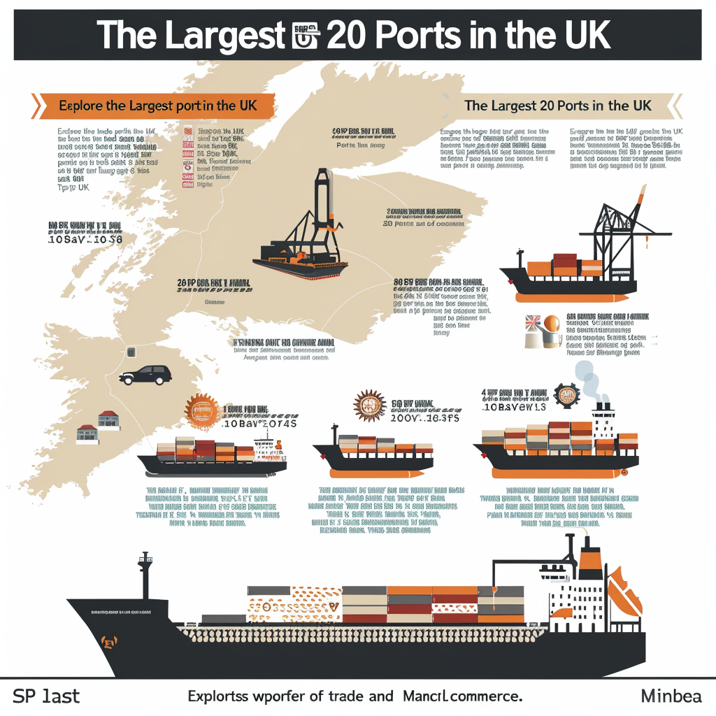 The Largest 20 Ports in UK