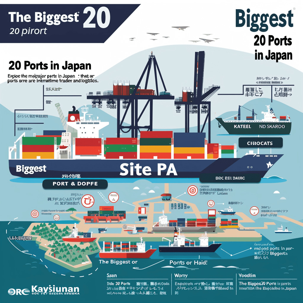 The Biggest 20 Ports in Japan