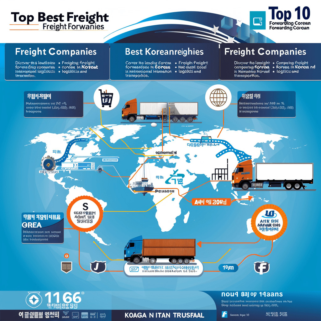 Top 10 Best Korean Freight Forwarding Companies