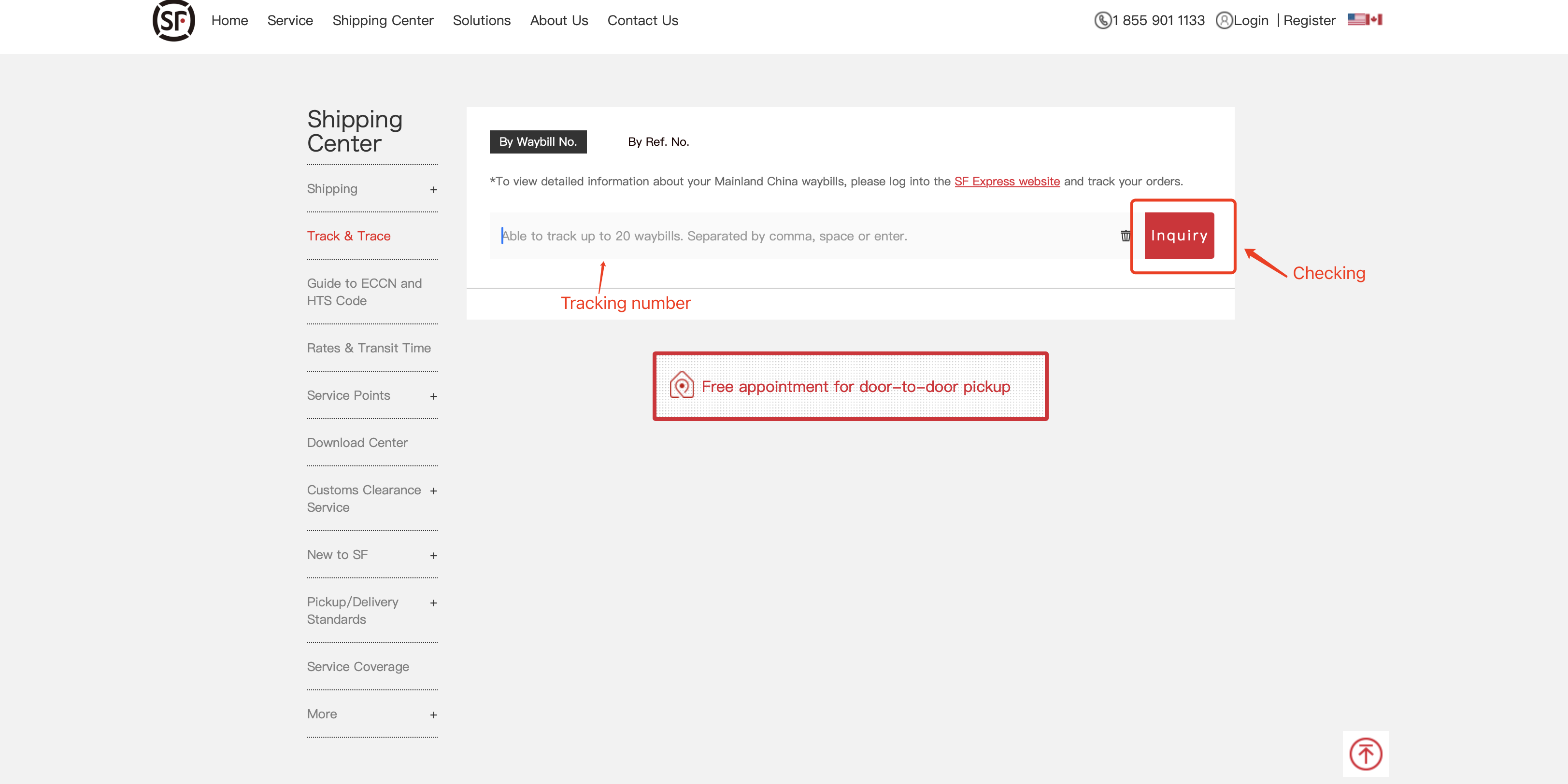 SF Express Tracking