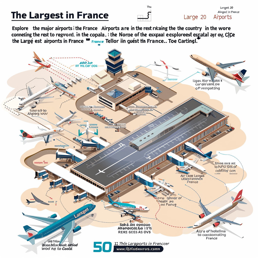 The Largest 20 Airports in France
