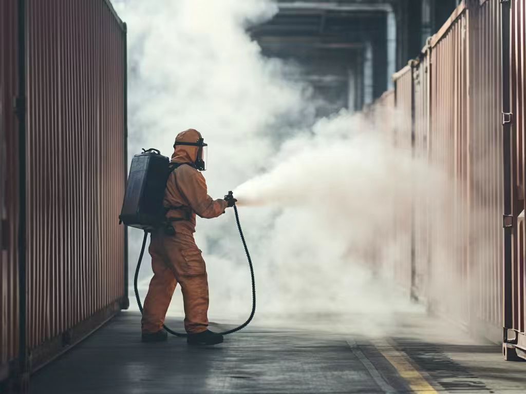 container fumigation services